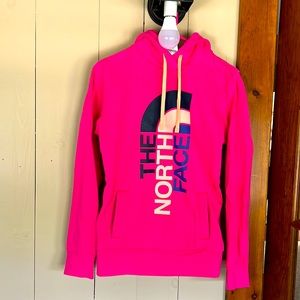 Pink The North face hoodie